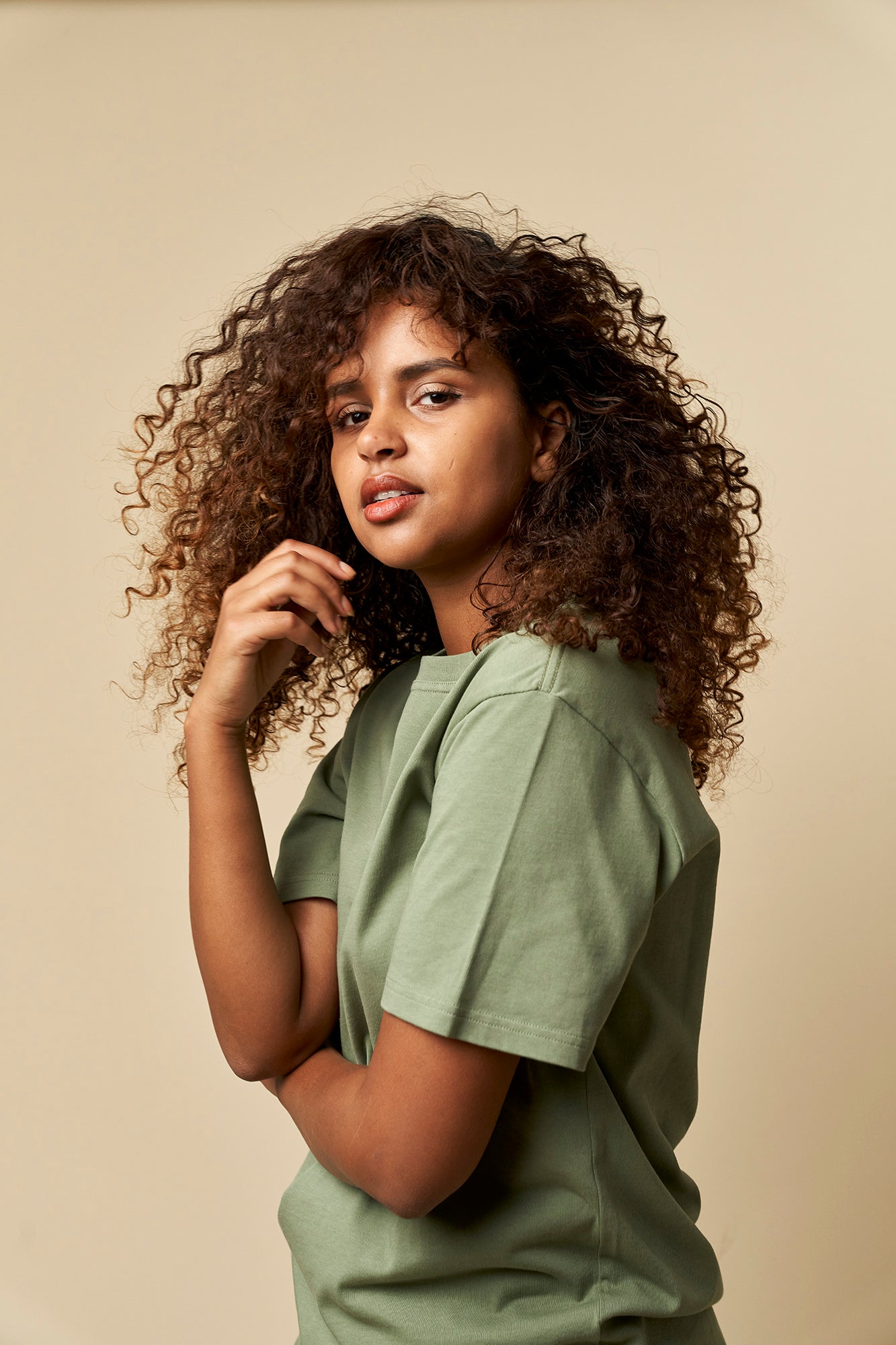 ARKK Apparel ARKK Box Logo Tee | Oil Green T-Shirt